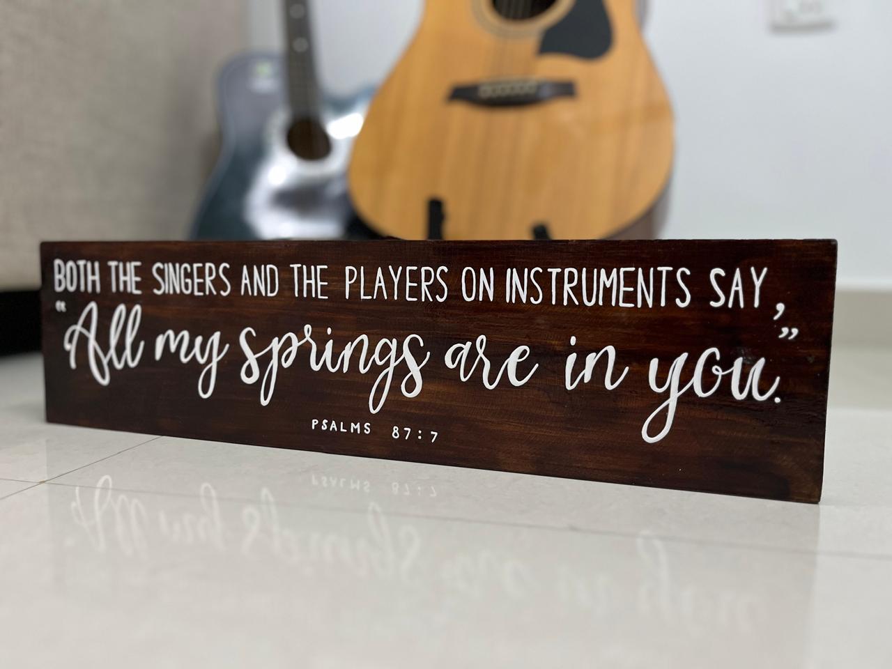 Custom Scripture Board